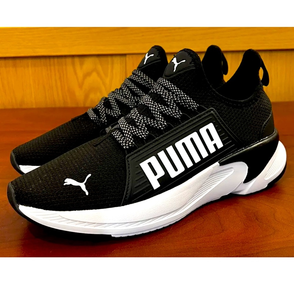 PUMA Womens Softride Premier Slip-On Running Shoes size 7.5 Black New